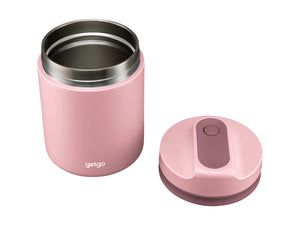 getgo Double Wall Insulated Food Container 1L Pink Gift Boxed