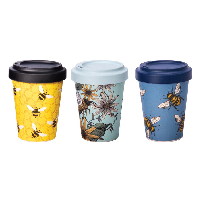 eCup - Bamboo Bees Prints Assorted 9X9X11.8CM