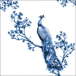 Paper Lunch Napkins - Royal Peacock