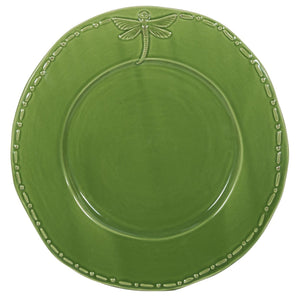 Dragonfly Stoneware Dinner Plate