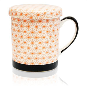 Japan Orange Kira Infuser Mug