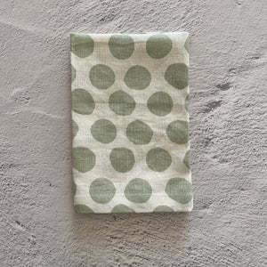 Bright Threads - Gum Green Polka Dot Napkin S/4