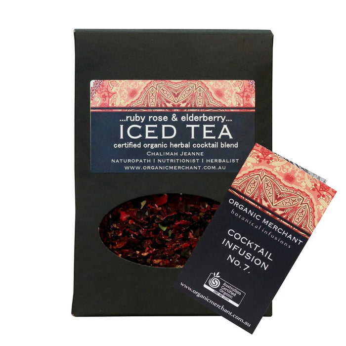 OM Ruby Rose & Elderberry Iced Tea Box