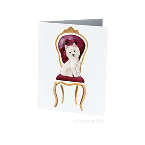 Greeting Card - Westie Treasure