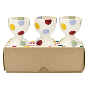 Emma Bridgewater Polka Dot Set Of 3 Egg Cups