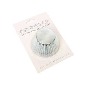 Foil Baking Cups Medium SILVER