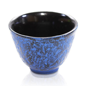 Blossom Blue Iron Cup