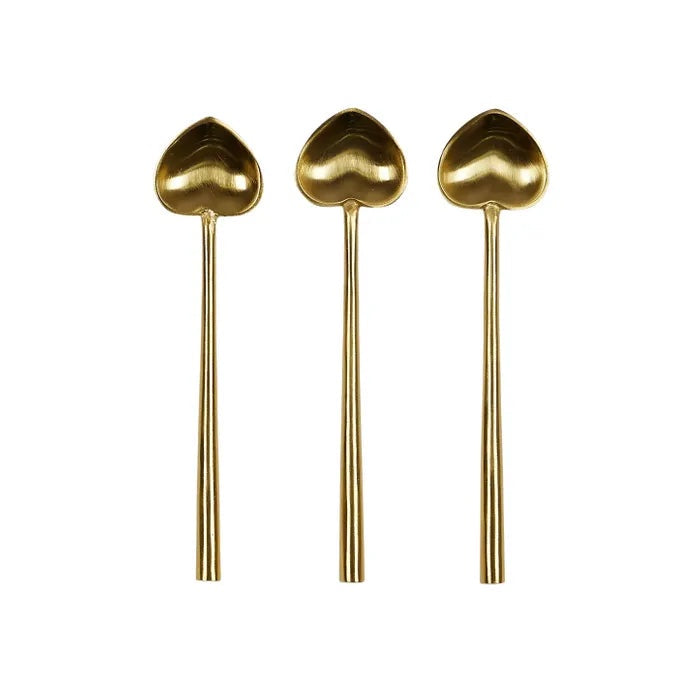 Amor S/3  Spoons Gold