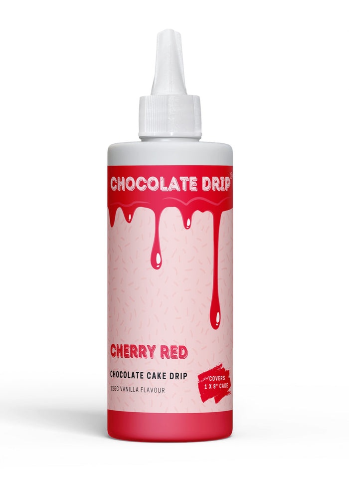 Chocolate Drip - Cherry Red (125g)