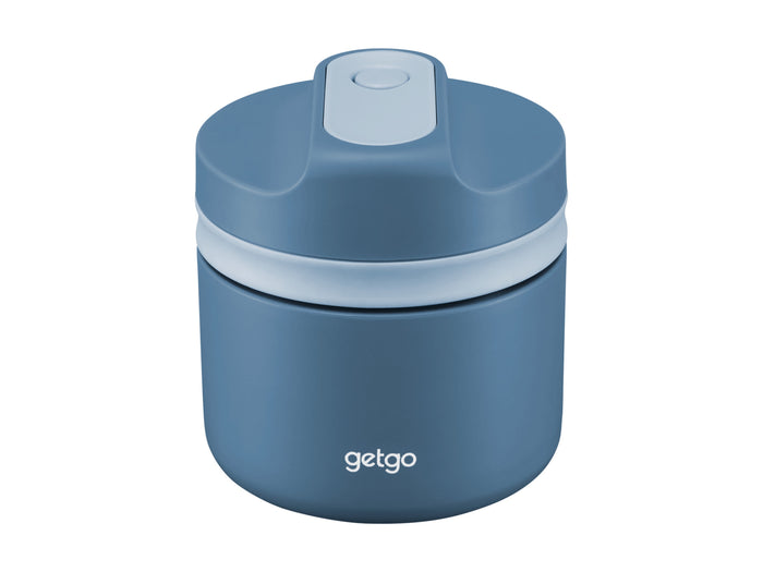getgo Double Wall Insulated Food Container 500ML Blue Gift Boxed
