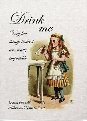 Alice - Drink Me Tea Towel