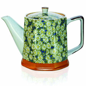 Japan Daisies Teapot 500ml - Green