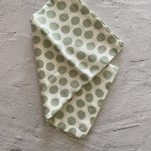 Bright Threads Runner - Polka Dot Gum Green