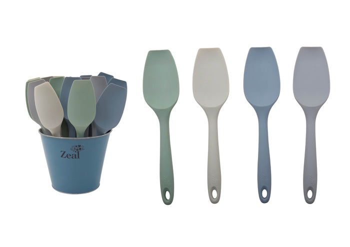 Classic­ Silicone ­Spat­ula Spoon­ 26cm Assorted Colours