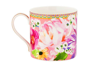 Teas & C's Dahlia Daze Mug 430ML Pink