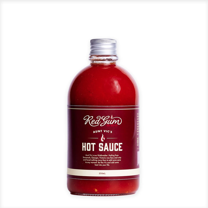 Red Gum BBQ Aunt Vic's Hot Sauce 280ml