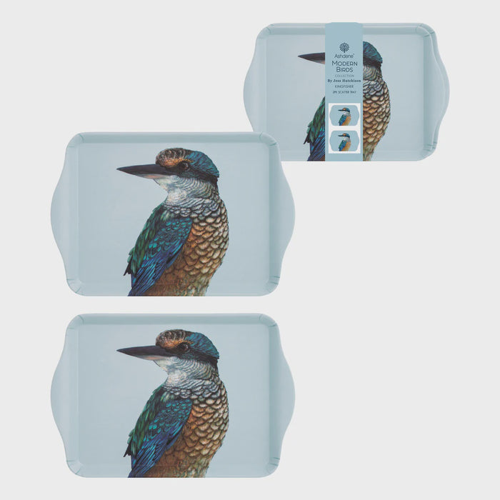 Modern Birds Kingfisher Scatter Tray