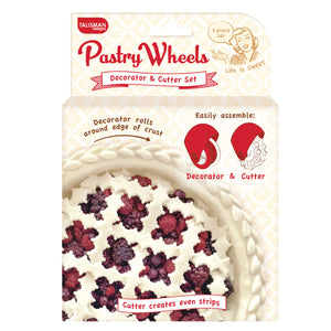 Pastry Wheels Decorator & Cutter Set