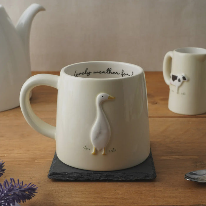 Stoneware Mug - Bramble Farm Duck