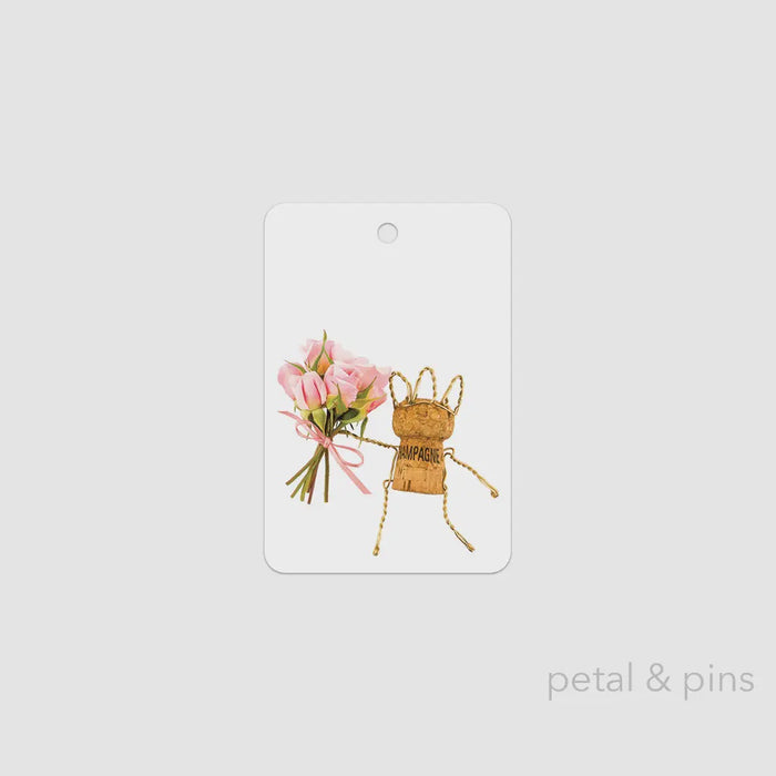 Gift Tag - Floral Let's Celebrate