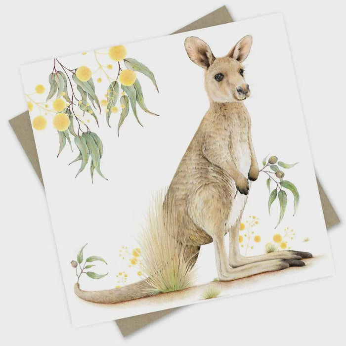 Greeting Card - Australiana: Kadee the Kangaroo