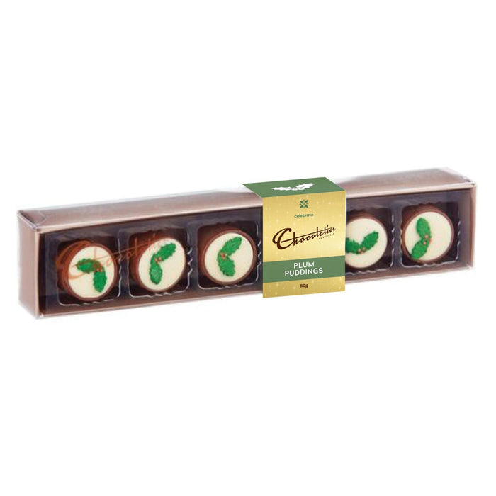 Chocolatier Plum Puddings 6 Pack