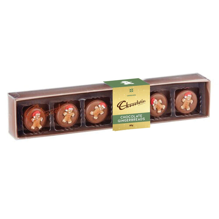 Chocolatier Gingerbread Chocolate 6 Pack 80g