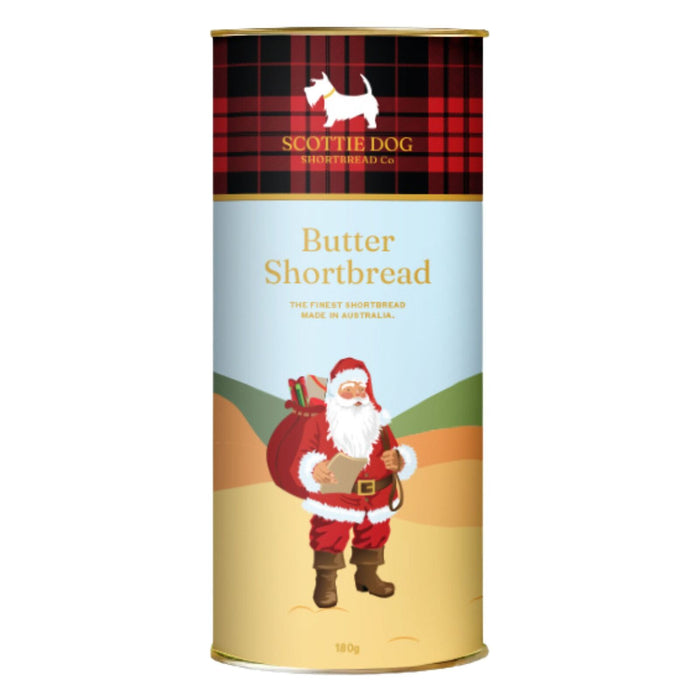 Scottie Dog Shortbread Co Tube - Christmas 180g