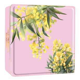 Australian Wattle Shortbread Tin