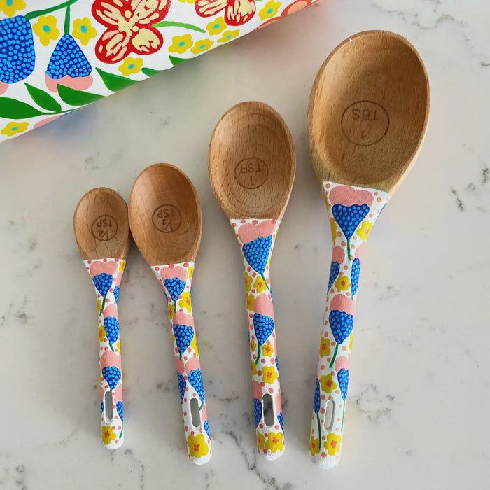 Pinky Baking Spoons