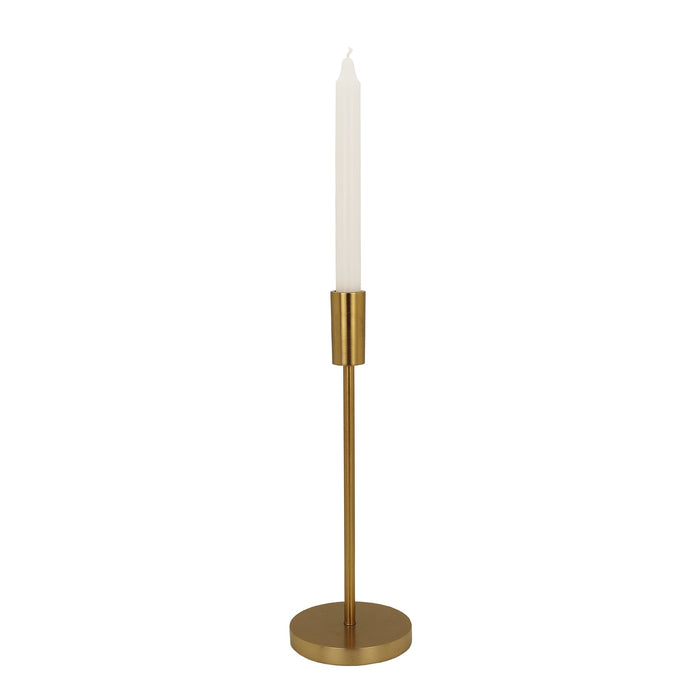 Candle Stand Brass Large 11x29cm