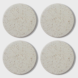 Ceramic Speckle Coaster Set 4