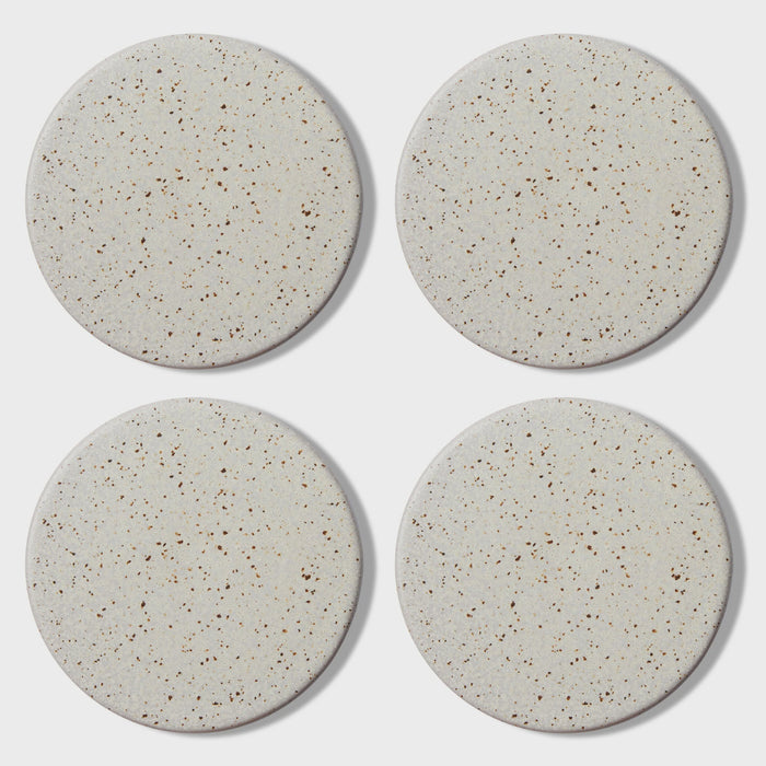 Ceramic Speckle Coaster Set 4