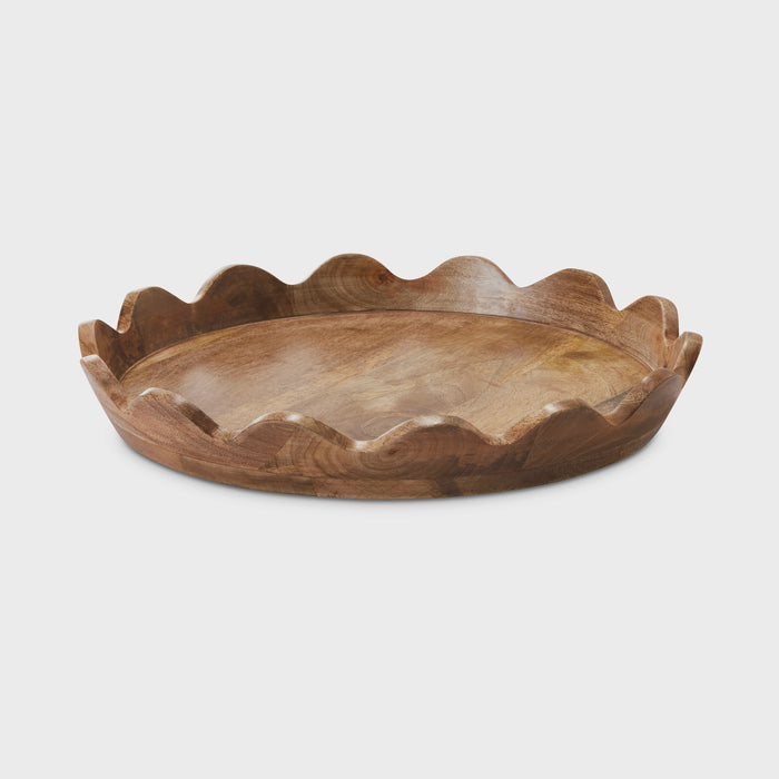 Luca Scalloped Tray