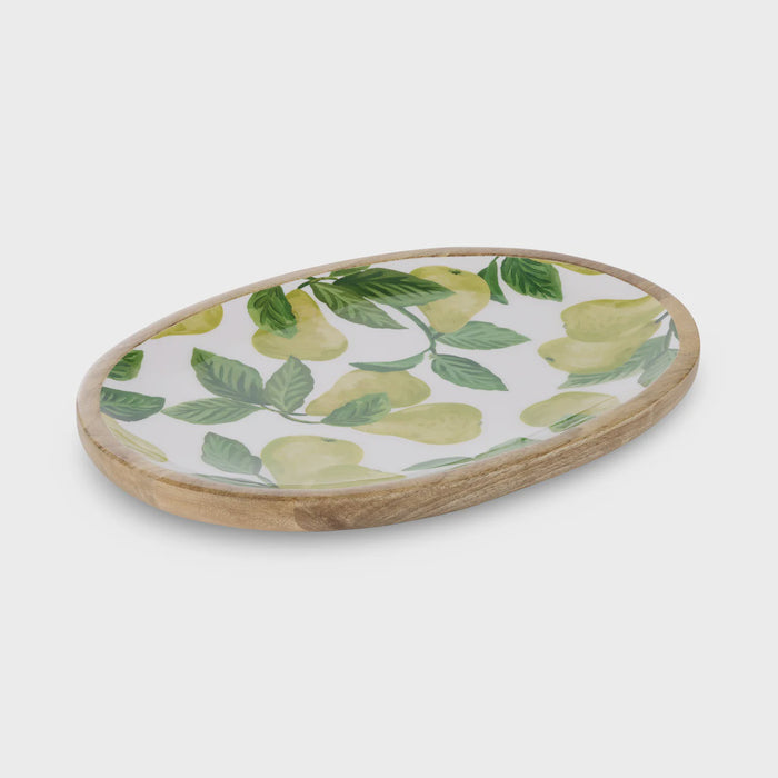 Pear Tree Oval Platter