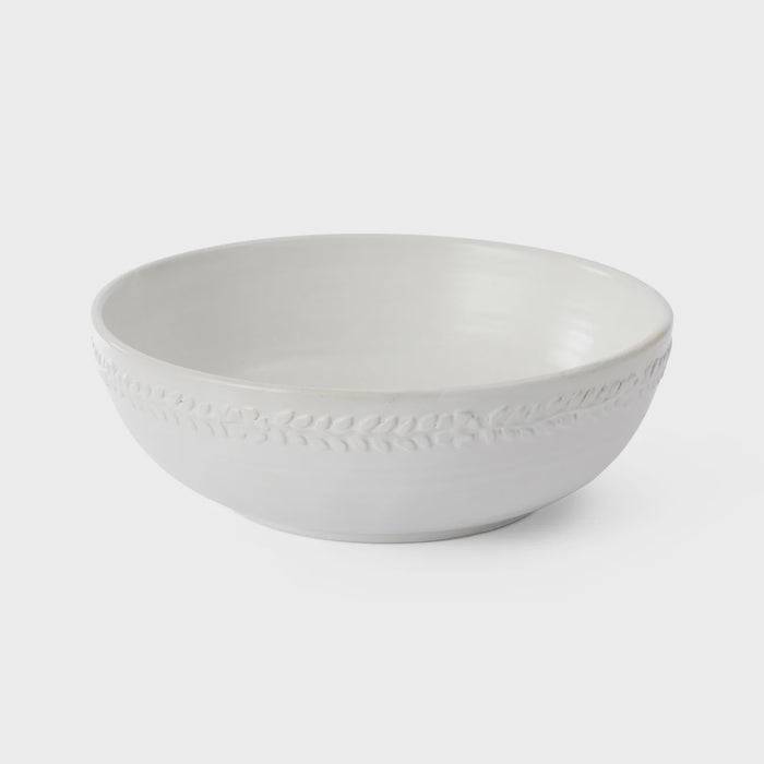 Provence Serving Bowl White
