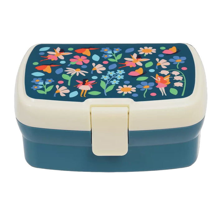 Lunch box with tray - Fairies in the Garden