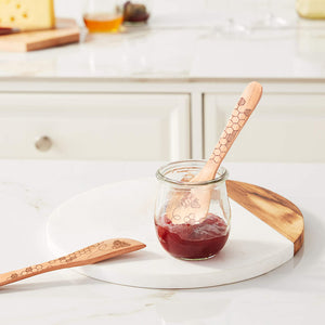 Honey Bee Jam Spoon and Spreader Set