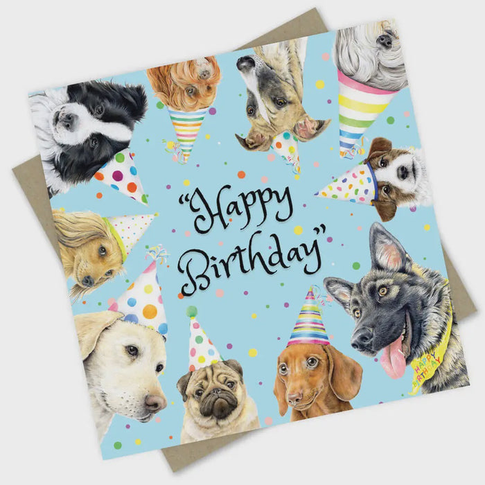 Birthday Card - Dogs