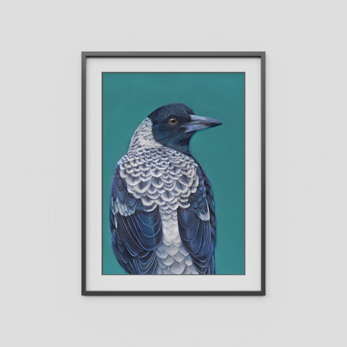 A4 Art Print - Magdalen the Magpie