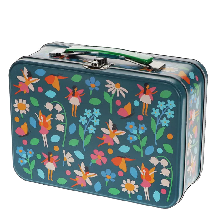 Tin case - Fairies in the Garden