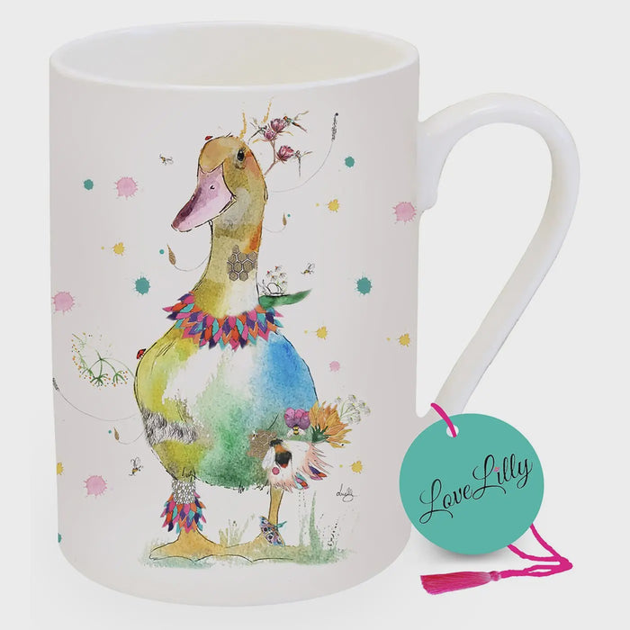 Lovelilly Duck Mug