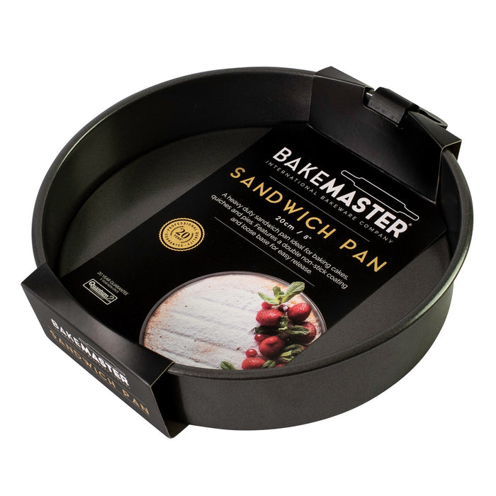 Bakemaster L/Base Sandwich Pan 20X3.5Cm