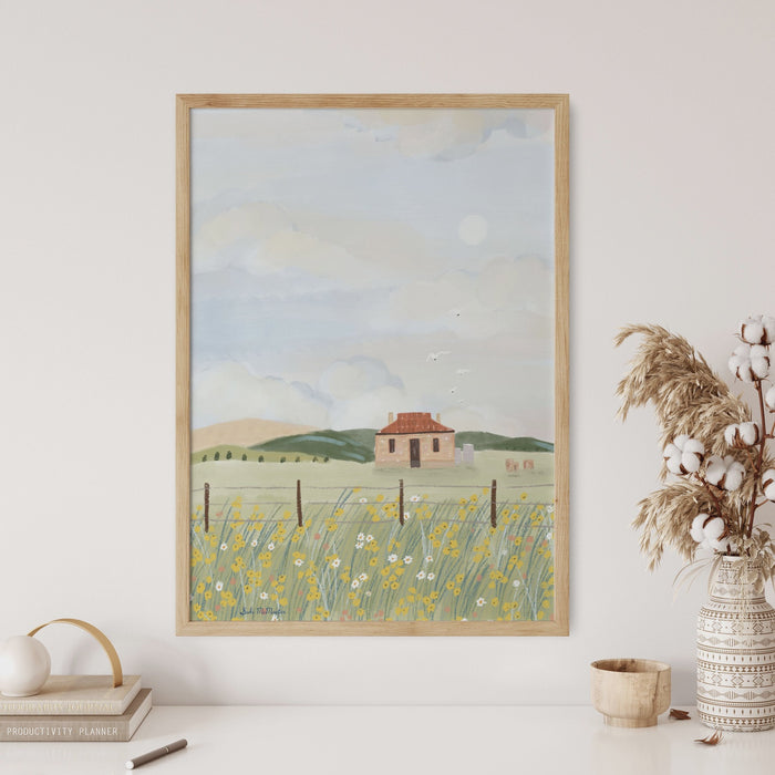 A4 Art Print - Australian Landscape/ Sa Midnigh