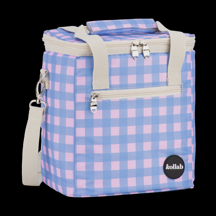 Mini Cooler Skyberry Gingham