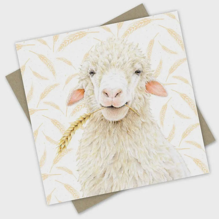 Greeting Card - Furry Friend: Mr Sprinkles the Sheep