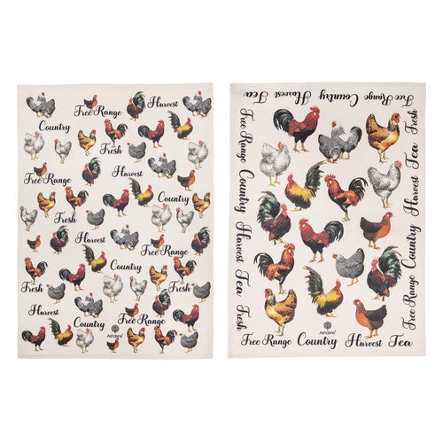 Heartland Assorted 2pk Kitchen Towel