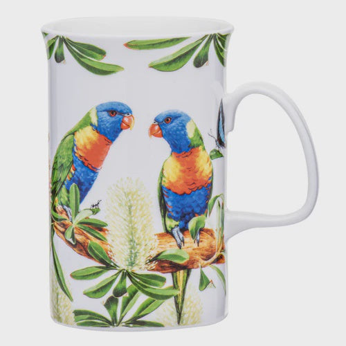 Australian Birds Rainbow Lorikeets Mug