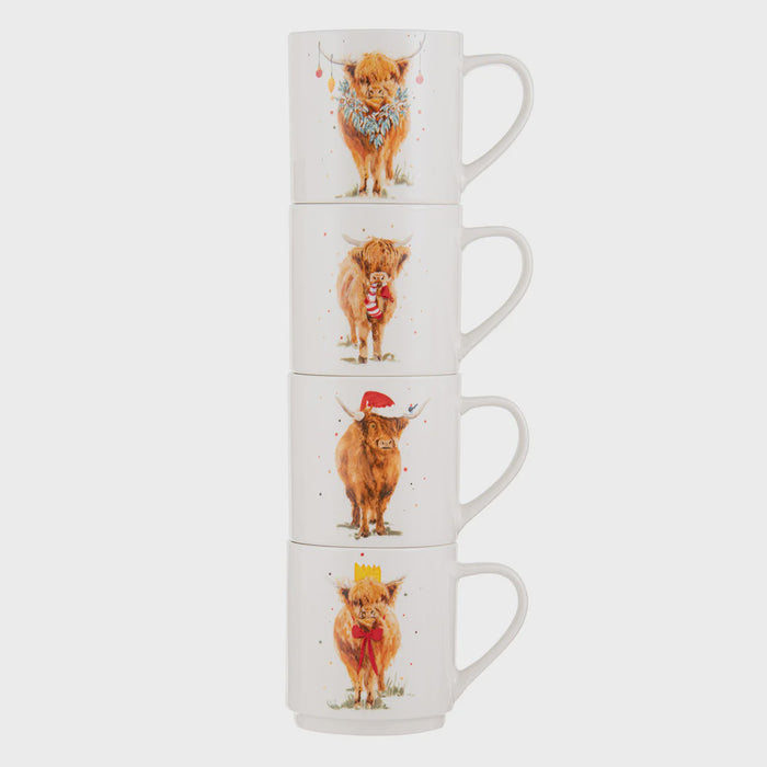 Coo Christmas Stackable 4pce Mug