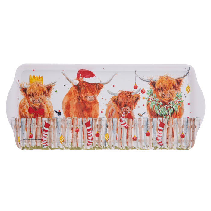 Coo Christmas Sandwich Tray